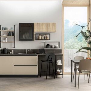 Cucina Arredo3 Zetasei  Cucine con zoccolo ribassato 6 centimetri