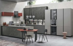 cucina moderna tecnologica metropolis stosa - mobilifici rampazzo