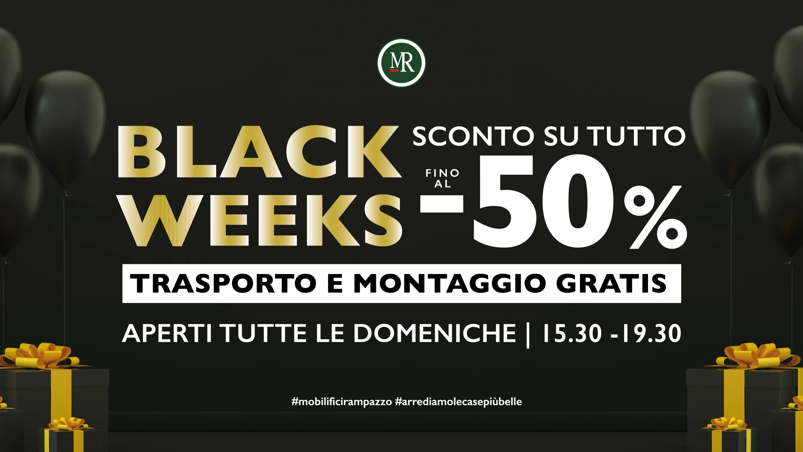 Black Weeks 2022 - Mobilifici Rampazzo