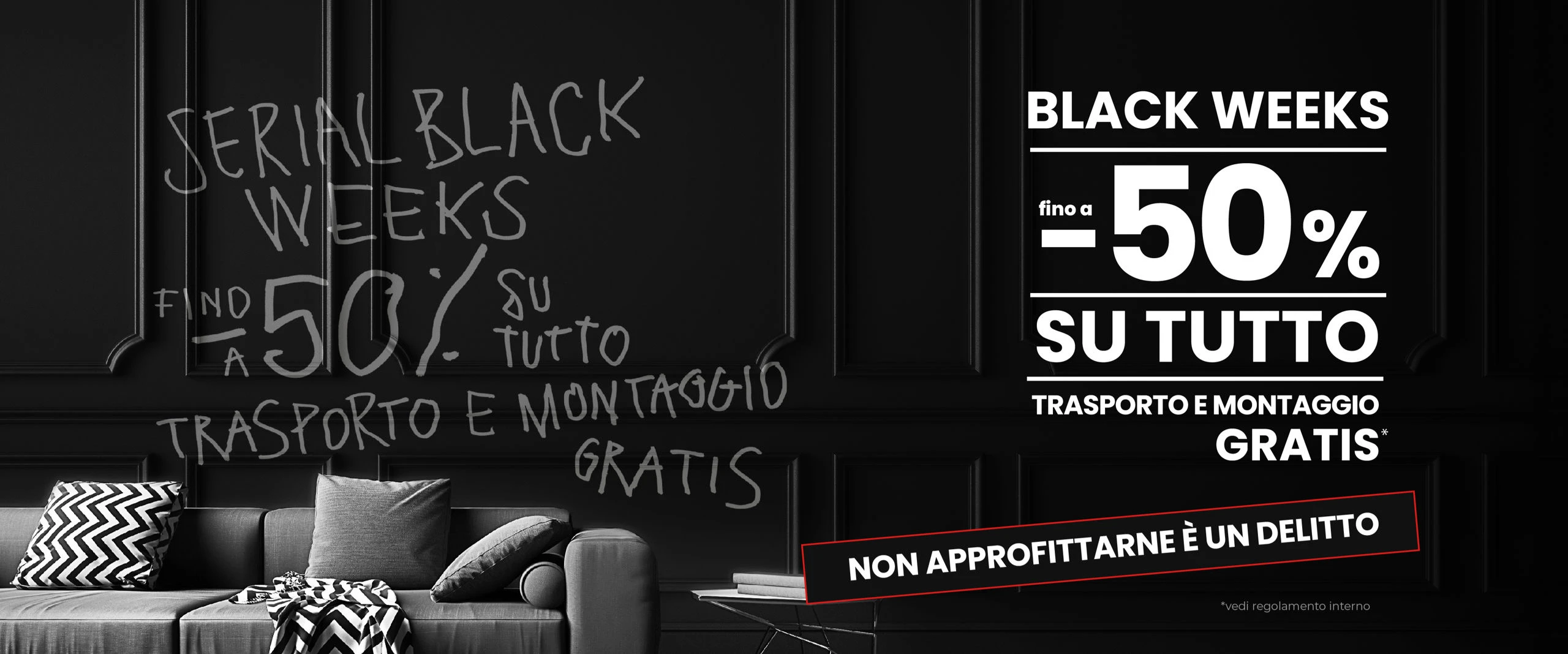 Promo - Black Friday 2023 - Mobilifici Rampazzo